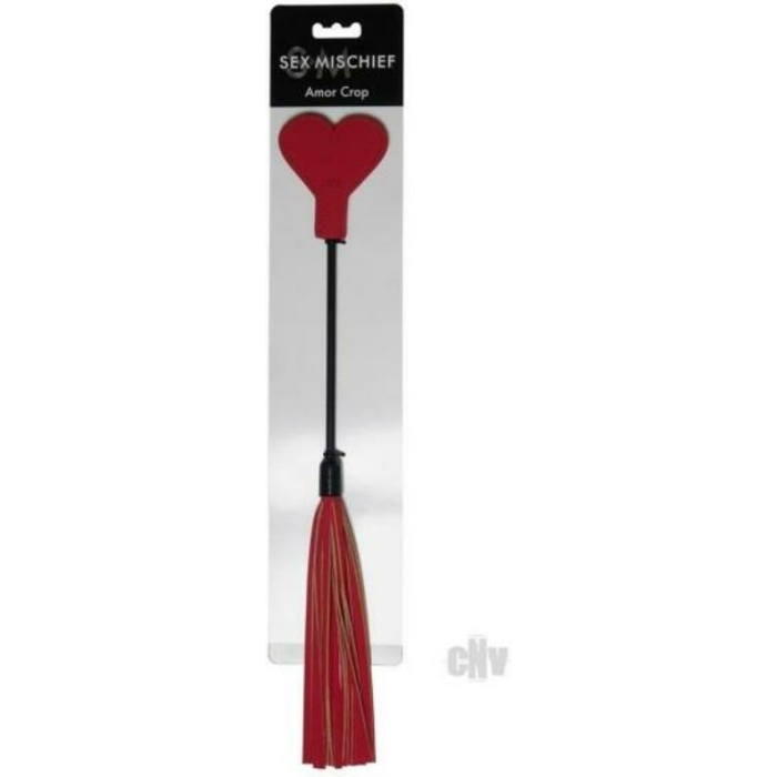 Sandm Amor Crop Red/black - Image 1