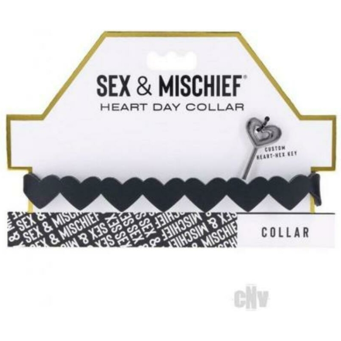 Sportsheets Sex & Mischief Heart Day Collar - Image 1