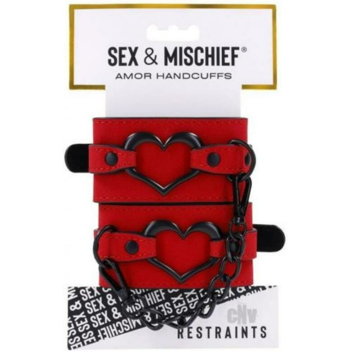Sportsheets Sex & Mischief Amor Handcuffs - Image 1