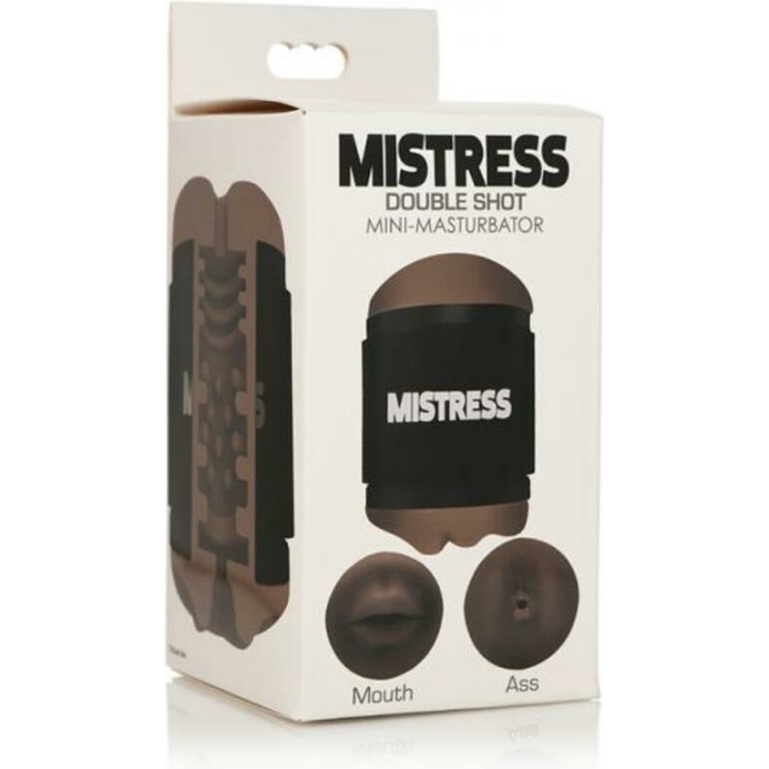 Mistress Mini Double Stroker Ass & Mouth Dark - Image 1