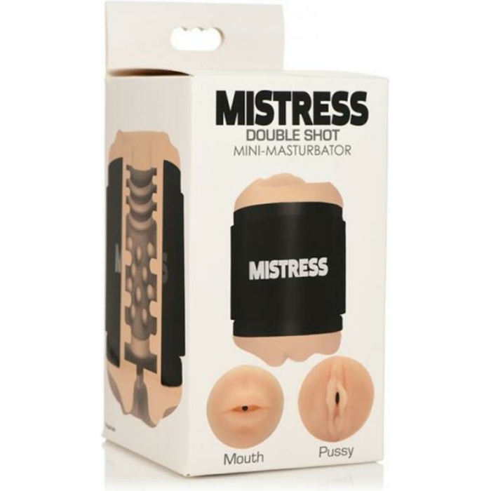 Mistress Mini Double Stroker Mouth & Pussy Light - Image 1