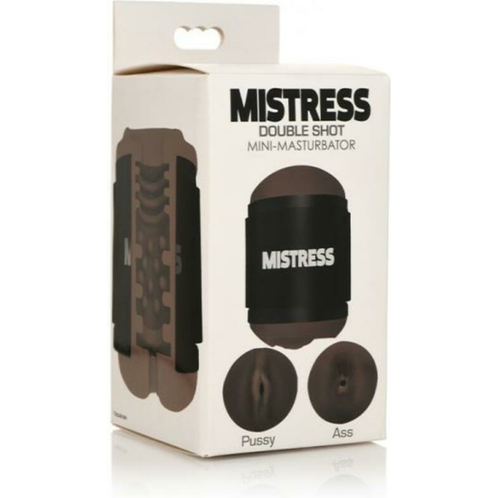 Mistress Mini Double Stroker Pussy & Ass Dark - Image 1
