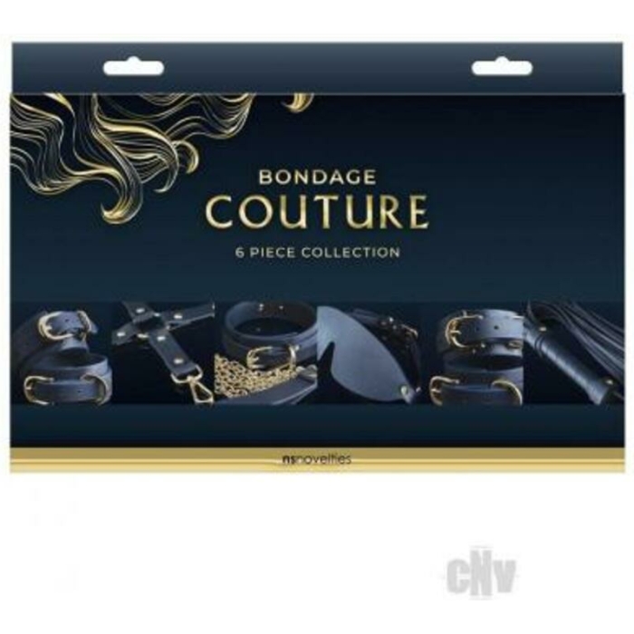 Bondage Couture 6-piece Kit Blue - Image 1