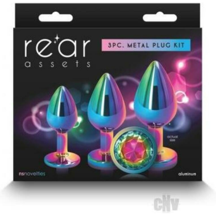 Rear Assets 3-piece Trainer Kit Multicolor Rainbow - Image 1