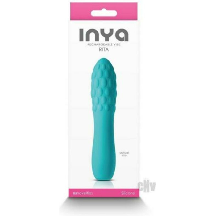 Inya Rita Textured Vibe Teal - Image 1