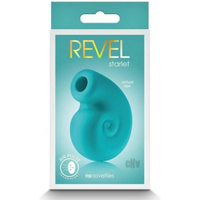Revel Starlet Air Pulse Toy Teal - Image 1