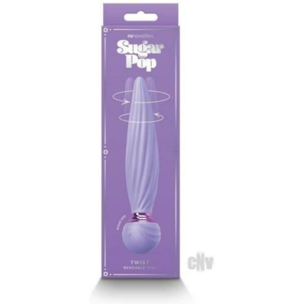 Sugar Pop Twist Gyrating Vibrator Purple