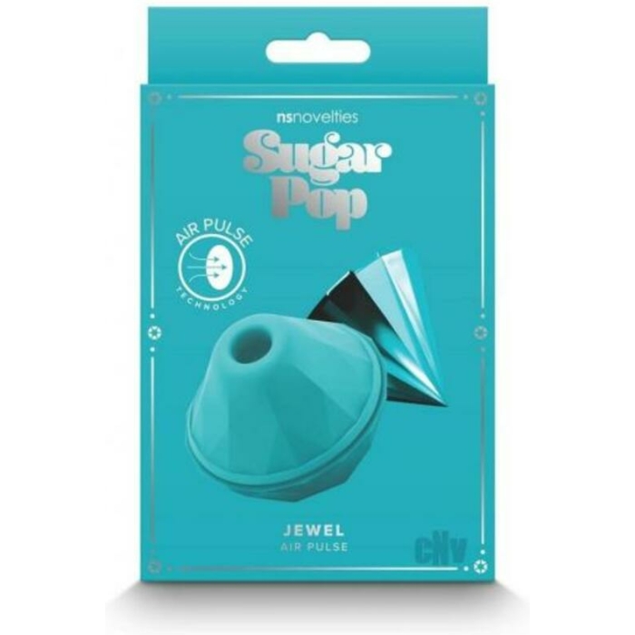 Sugar Pop Jewel Air Pulse Toy Teal - Image 1