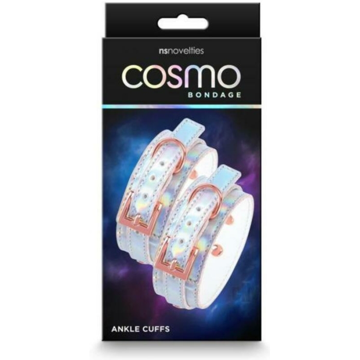 Cosmo Bondage Ankle Cuffs Rainbow - Image 1