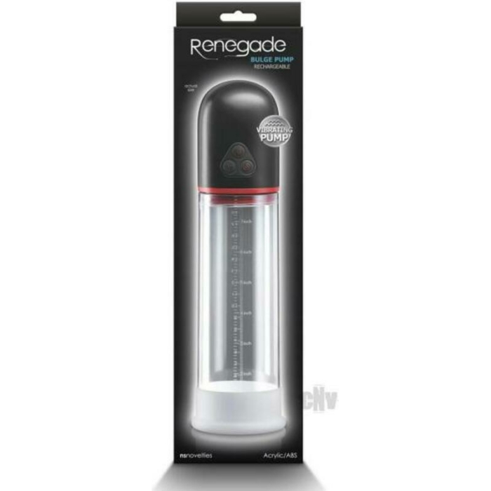 Renegade Bulge Vibrating Pump Black - Image 1