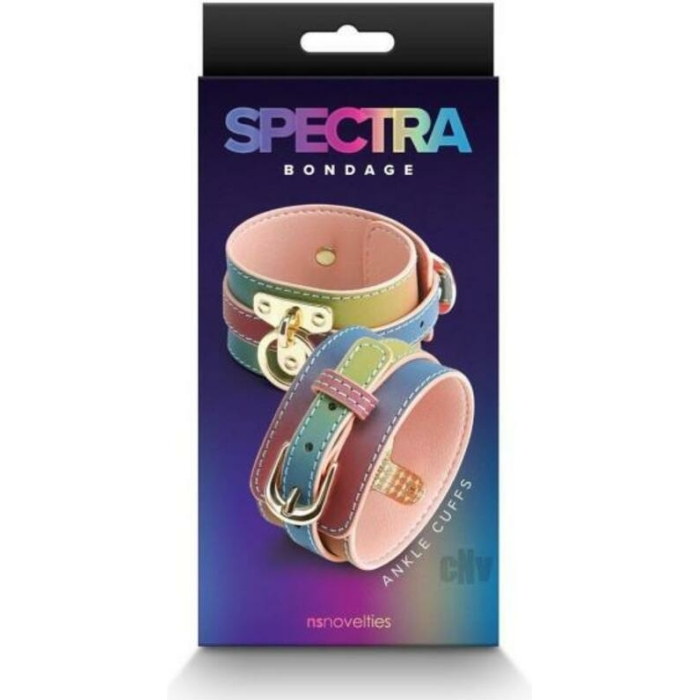 Spectra Bondage Ankle Cuff Rainbow - Image 1