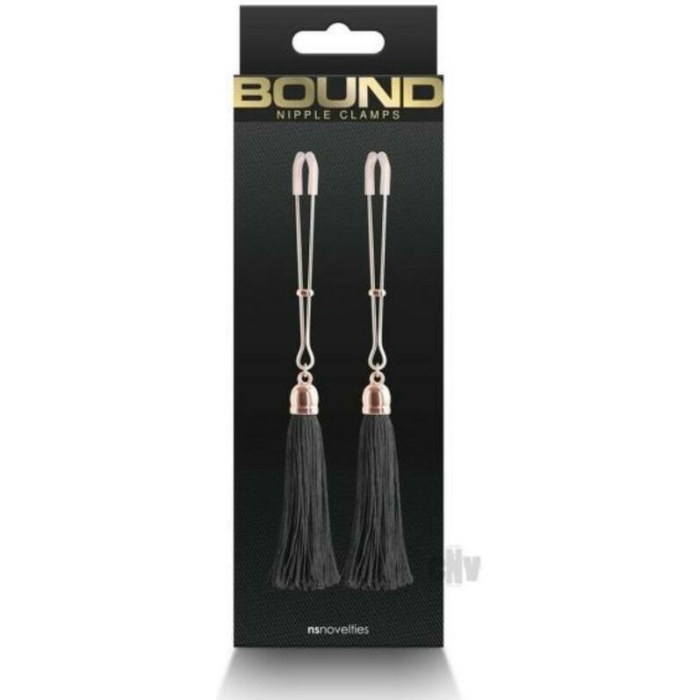 Bound Nipple Clamps T1 Black - Image 1