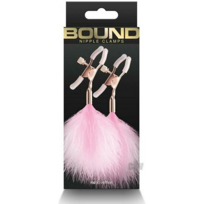 Bound Nipple Clamps F1 Pink - Image 1