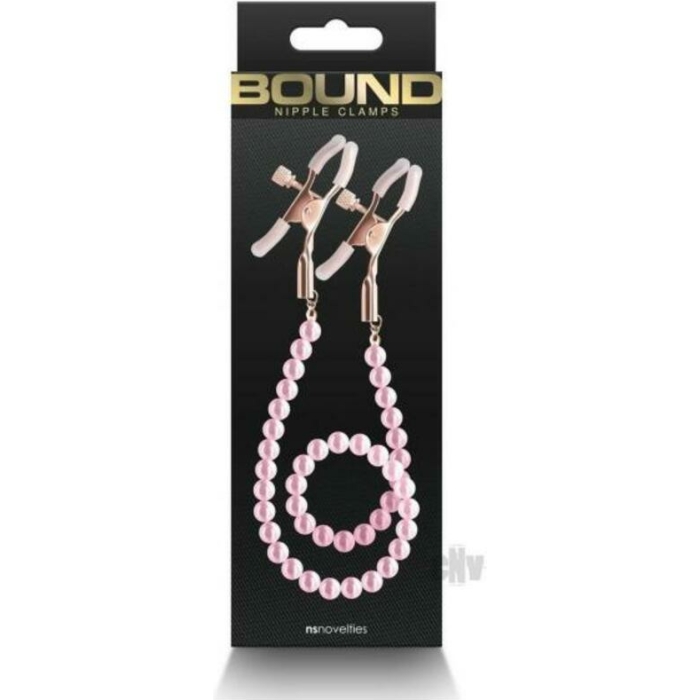 Bound Nipple Clamps Dc1 Pink - Image 1