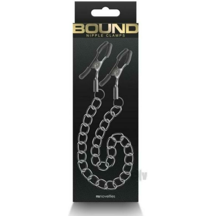 Bound Nipple Clamps Dc2 Gunmetal - Image 1