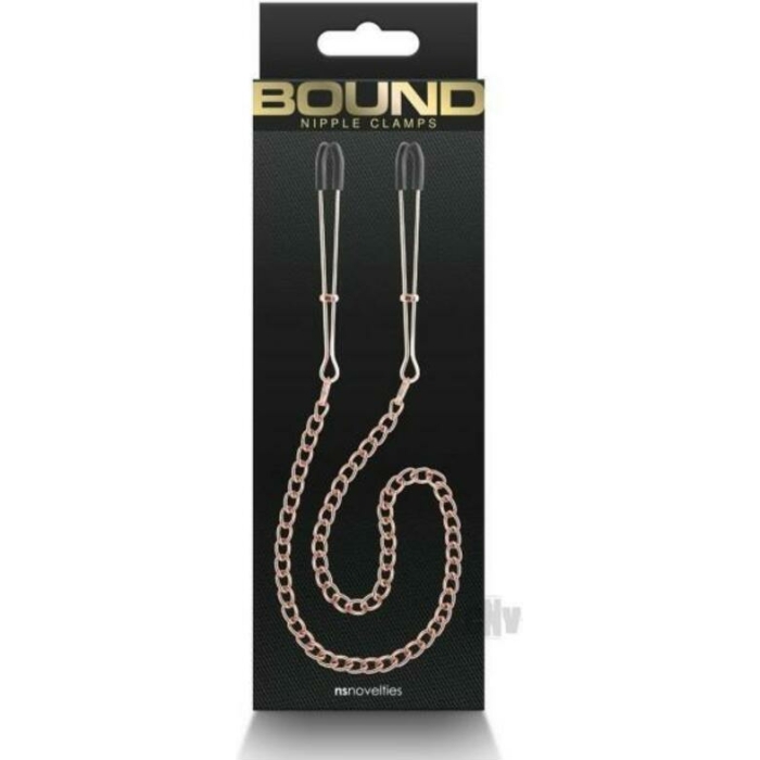 Bound Nipple Clamps Dc3 Rose Gold - Image 1