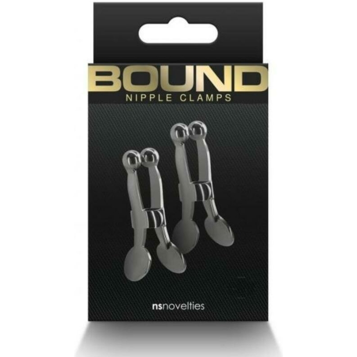 Bound Nipple Clamps C1 Gunmetal - Image 1