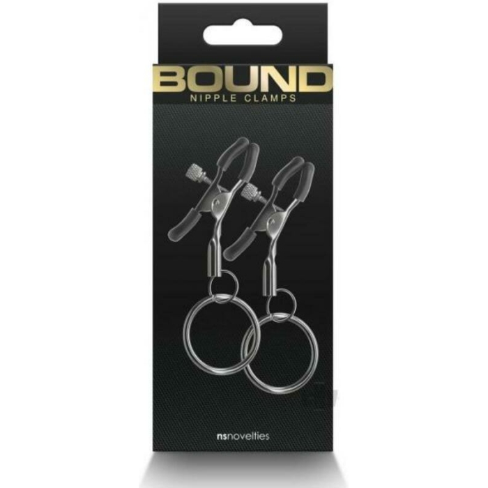 Bound Nipple Clamps C2 Gunmetal - Image 1