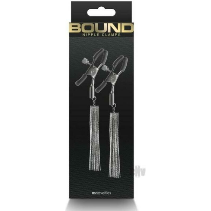 Bound Nipple Clamps D2 Gunmetal - Image 1