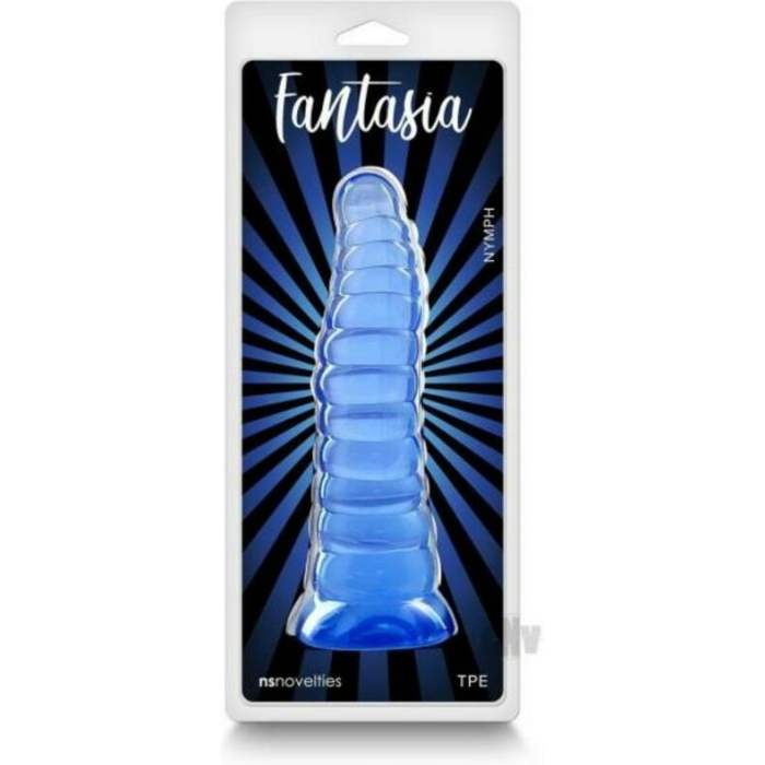 Fantasia Nymph Jelly Dildo Blue - Image 1