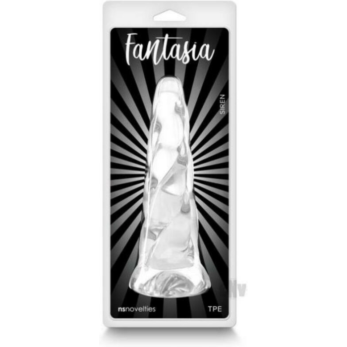 Fantasia Siren Jelly Dildo Clear - Image 1