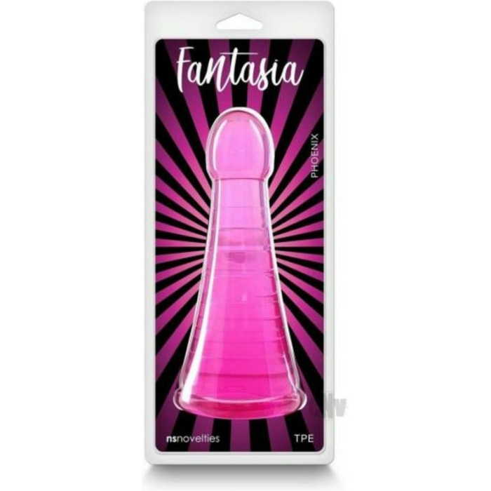 Fantasia Phoenix Jelly Dildo Pink - Image 1