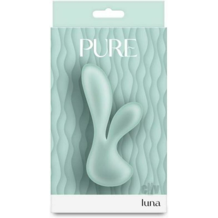 Pure Luna Petite Rabbit Vibrator  - Teal - Image 1