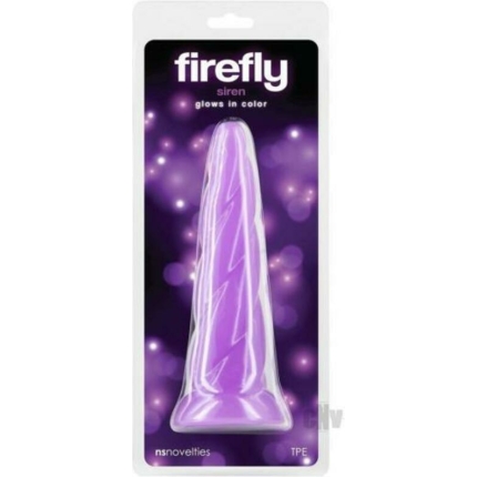 Firefly Siren Glow-in-the-dark Dildo Purple