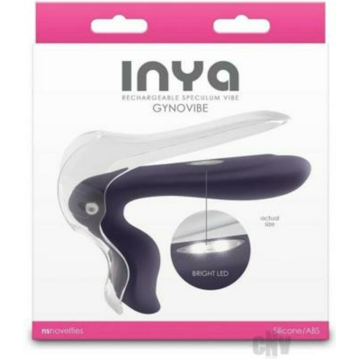 Inya Gyno Vibe Speculum With Led Gray - Image 1