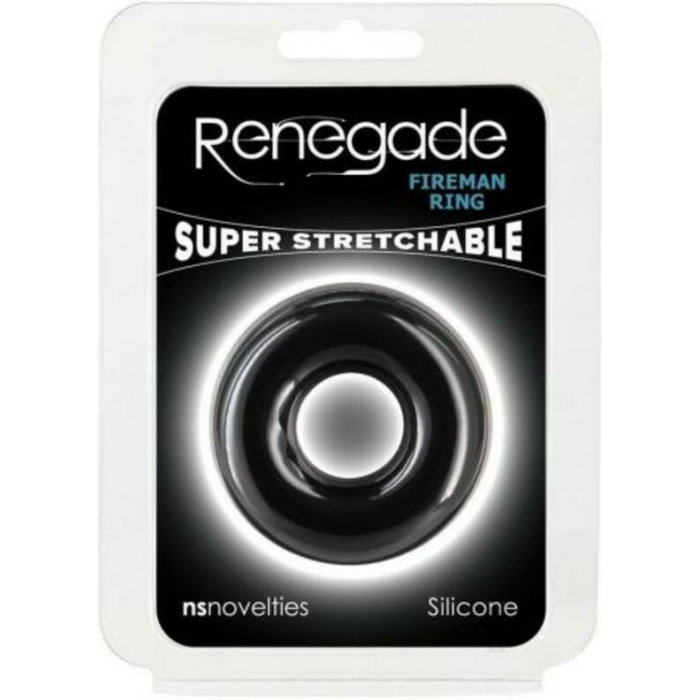 Renegade Fireman Ring Medium Black - Image 1