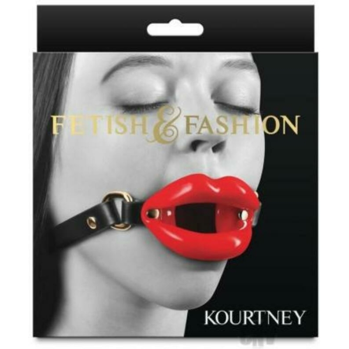 Fetish & Fashion Kourtney Mouth Gag Red - Image 1