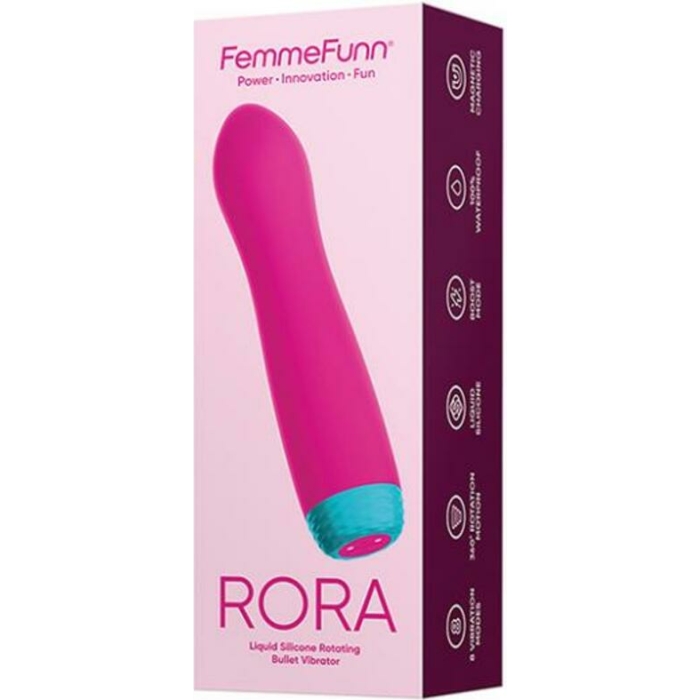 Femme Funn Rora Rotating Bullet - Pink - Image 1