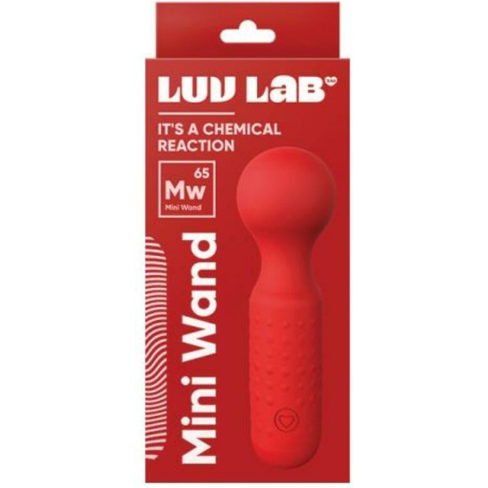 Love Lab Mw65 Mini Wand Silicone Red - Image 1