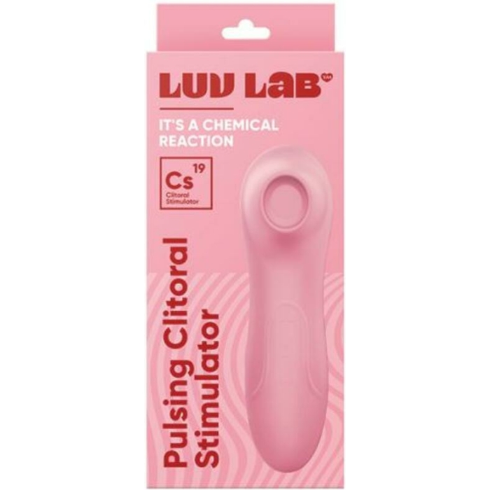 Luv Lab Cs19 Pulsing Clit Stimulator Silicone Light Pink - Image 2