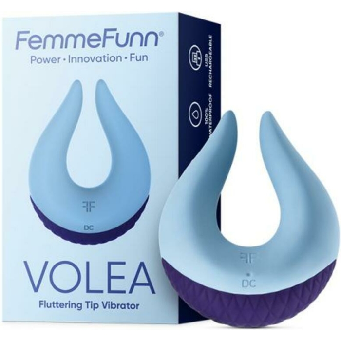Femmefunn Volea Vibrator Blue - Image 1