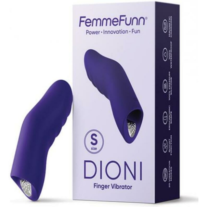 FemmeFunn Dioni Small Dark Purple - Image 1