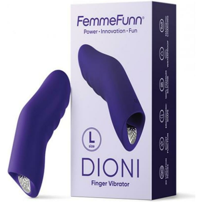 FemmeFunn Dioni Large Dark Purple - Image 1