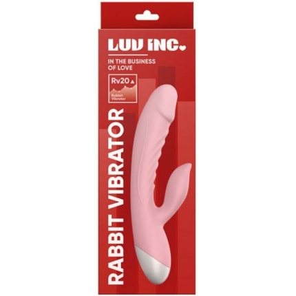 Luv Inc RV20 Rabbit Vibrator Pink