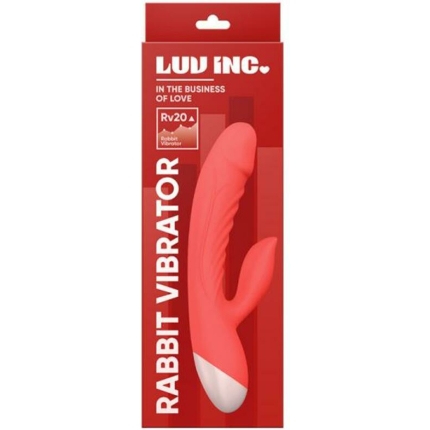 Luv Inc RV20 Rabbit Vibrator Coral