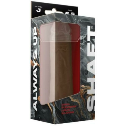 Shaft Model J Liquid Silicone Dong 6.5 In. Oak