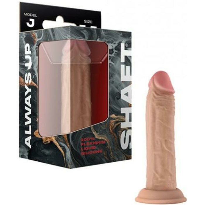 Shaft Model J Flexskin Liquid Silicone 5.5" Dong - Pine - Image 1