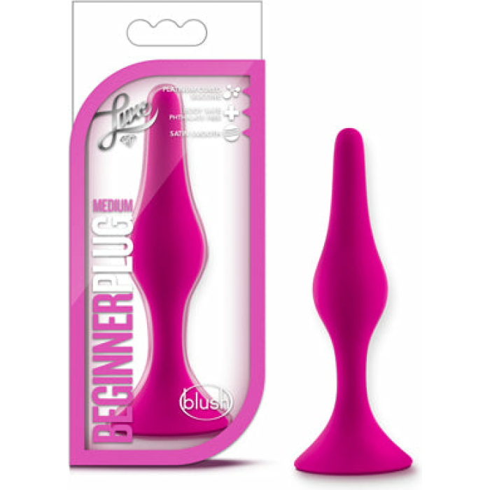 Blush Luxe Beginner Plug Medium - Pink - Image 1