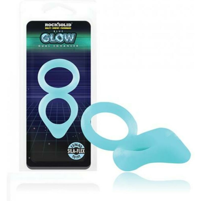 Rock Solid Dual Enhancer Blue - Image 1