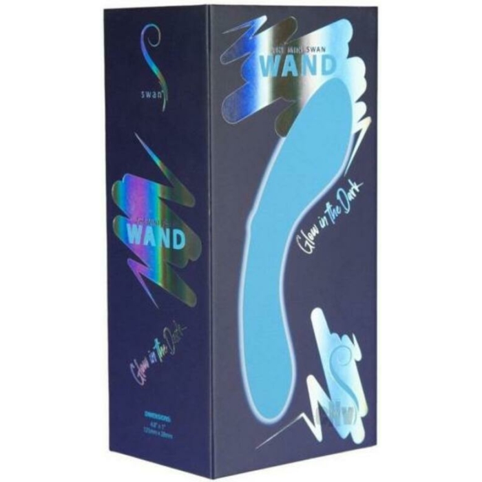 Swan The Mini Swan Wand Glow-in-the-dark Blue - Image 1