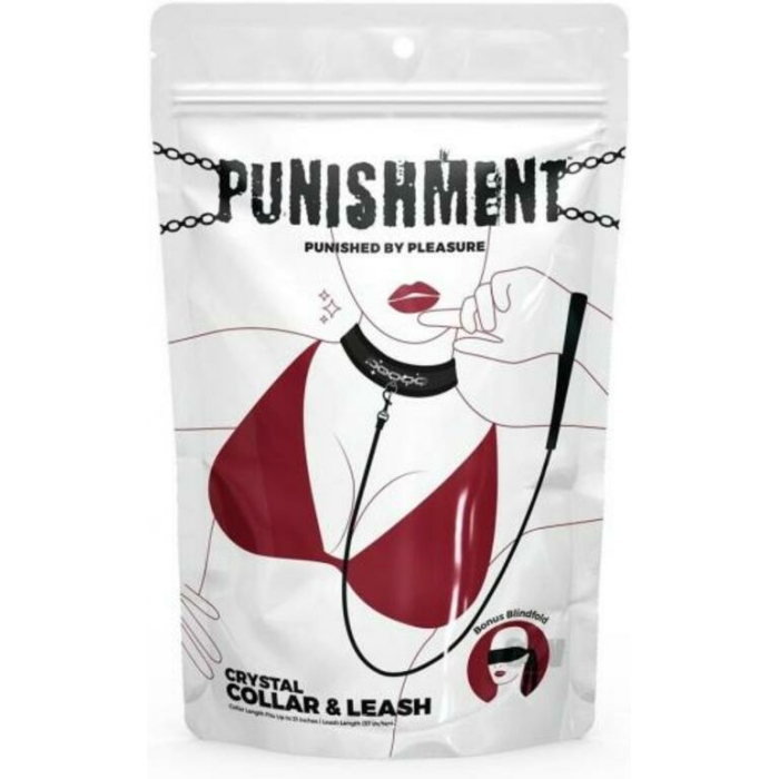 Punishment Crystal Collar/leash 37 - Image 1