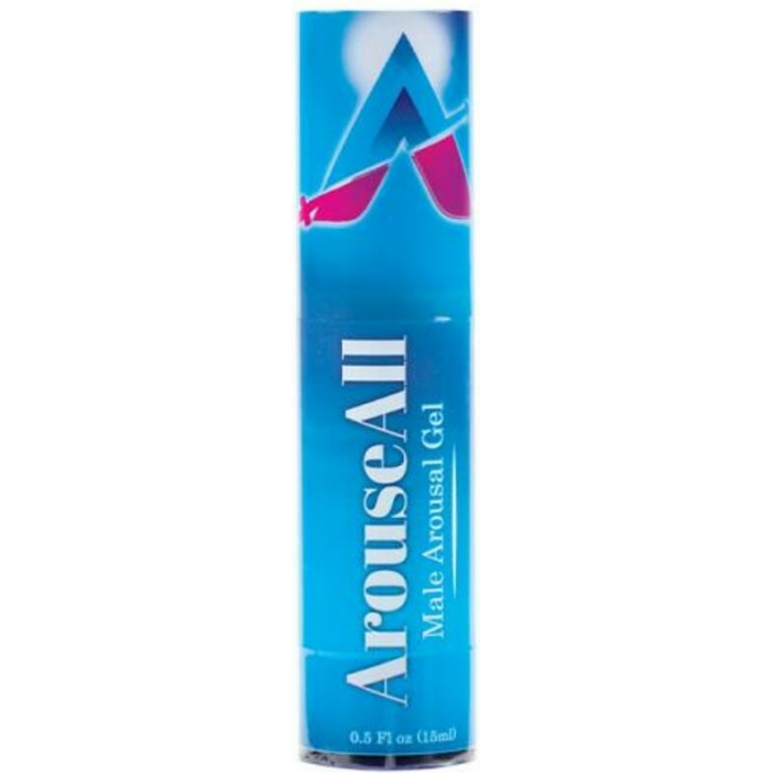 Arouseall Male Stimulating Gel .5oz Bottle - Image 1