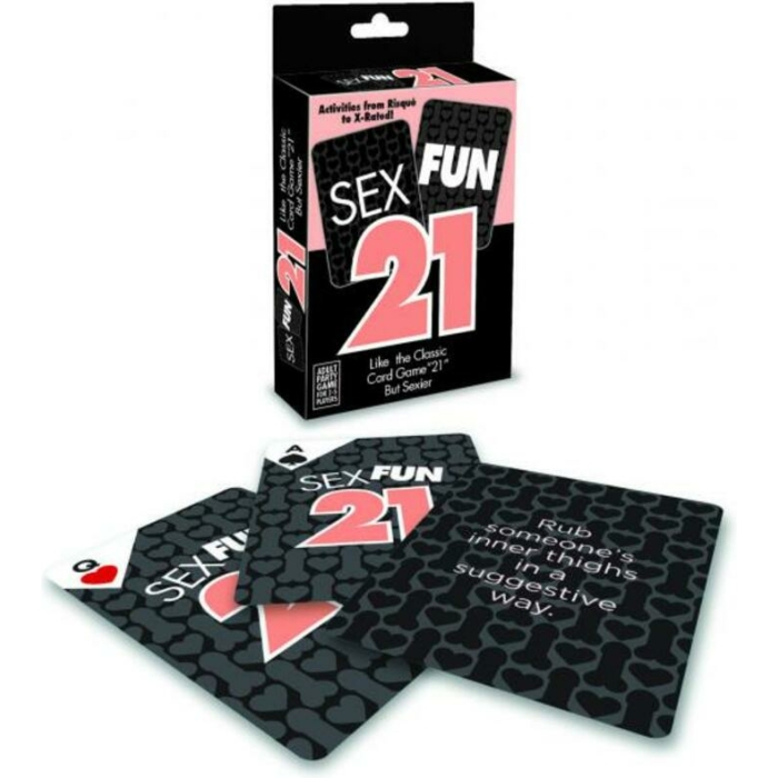 Sex Fun 21 Card Game - Image 1