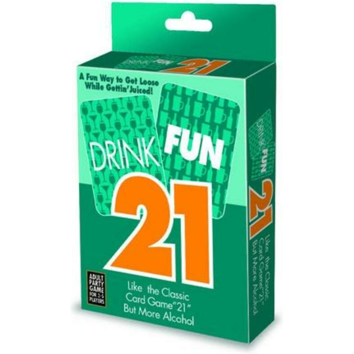 Drink Fun 21 Card Game - Image 1