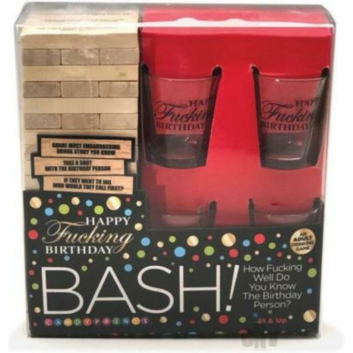 Happy Fucking Birthday Bash Drinking Game - Image 1