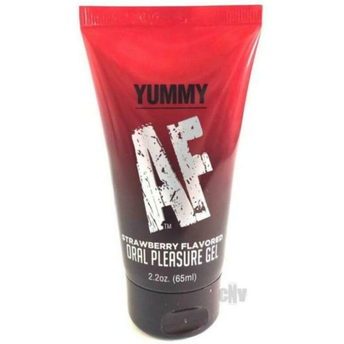 Yummy Af Oral Pleasure Gel Strawberry - Image 1